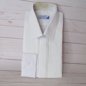 Contemporary Fit Pleated Bib Formal Men's Sh 2323